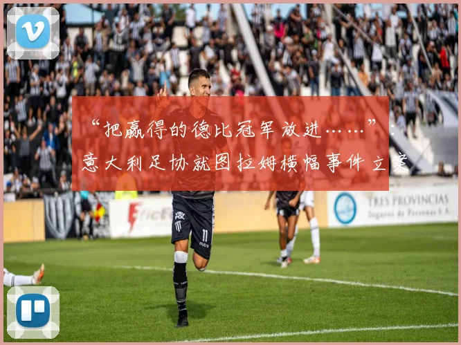 “把赢得的德比冠军放进……”:意大利足协就图拉姆横幅事件立案调查